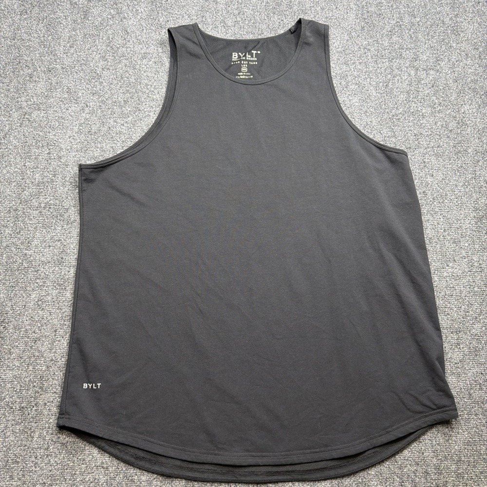 Bylt Tank Top Shirt Mens 3XL XXXL Premium Basics Gym Workout Sleeveless Training